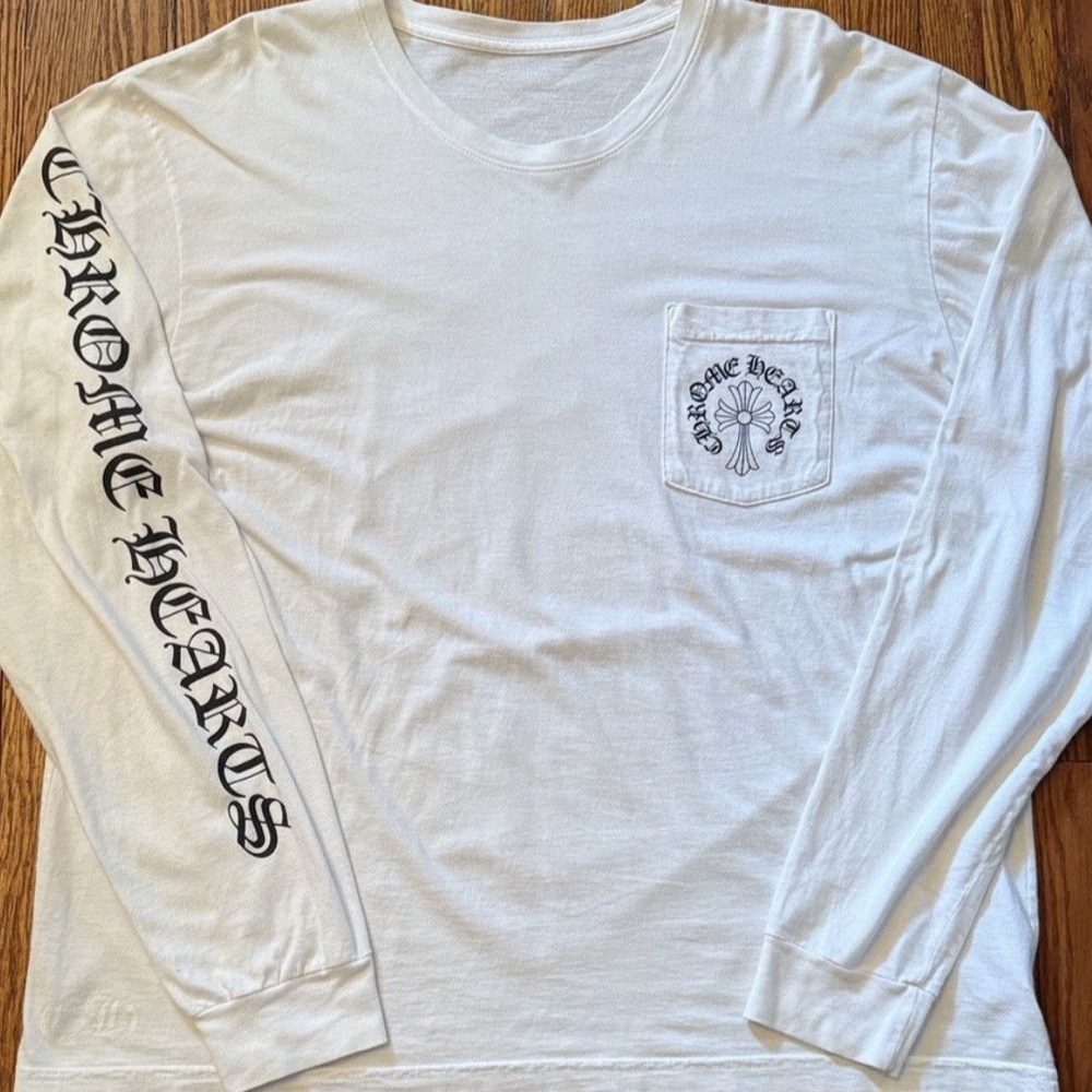 Chrome Hearts long sleeve white